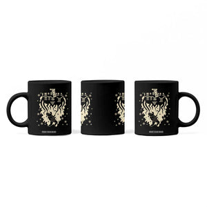 Funny Stranger Christmas Coffee Mug Heavy Metal Santa Upside Down TS11 Print Your Wear