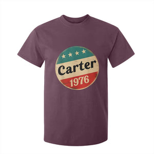 Jimmy Carter Supporter T Shirt For Kid 39th President U.S Presidential Election 1976 TS11 Maroon Print Your Wear