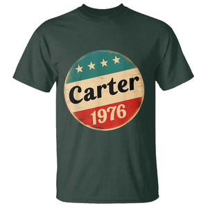 Jimmy Carter Supporter T Shirt 39th President U.S Presidential Election 1976 TS11 Dark Forest Green Print Your Wear