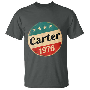 Jimmy Carter Supporter T Shirt 39th President U.S Presidential Election 1976 TS11 Dark Heather Print Your Wear