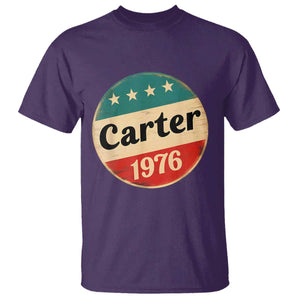 Jimmy Carter Supporter T Shirt 39th President U.S Presidential Election 1976 TS11 Purple Print Your Wear