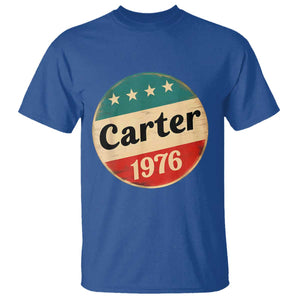 Jimmy Carter Supporter T Shirt 39th President U.S Presidential Election 1976 TS11 Royal Blue Print Your Wear