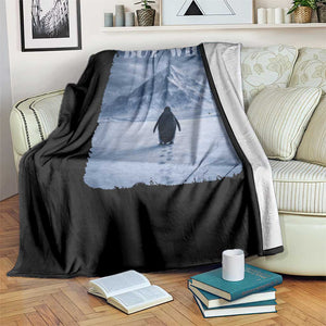 Nihilist Penguin But Why Throw Blanket Snow Mountains Motivational Penguin Meme TS11 Print Your Wear