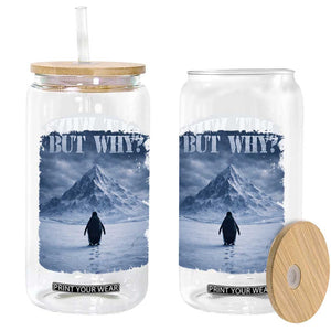 Nihilist Penguin But Why Glass Can Snow Mountains Motivational Penguin Meme TS11 Print Your Wear