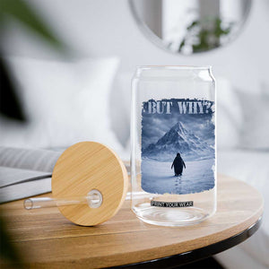 Nihilist Penguin But Why Glass Can Snow Mountains Motivational Penguin Meme TS11 Print Your Wear