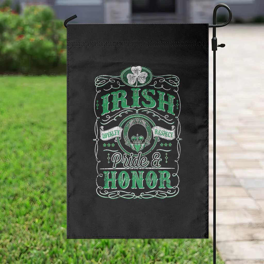 Vintage Irish Pride And Honor St Patricks Day Garden Flag TS11 Print Your Wear