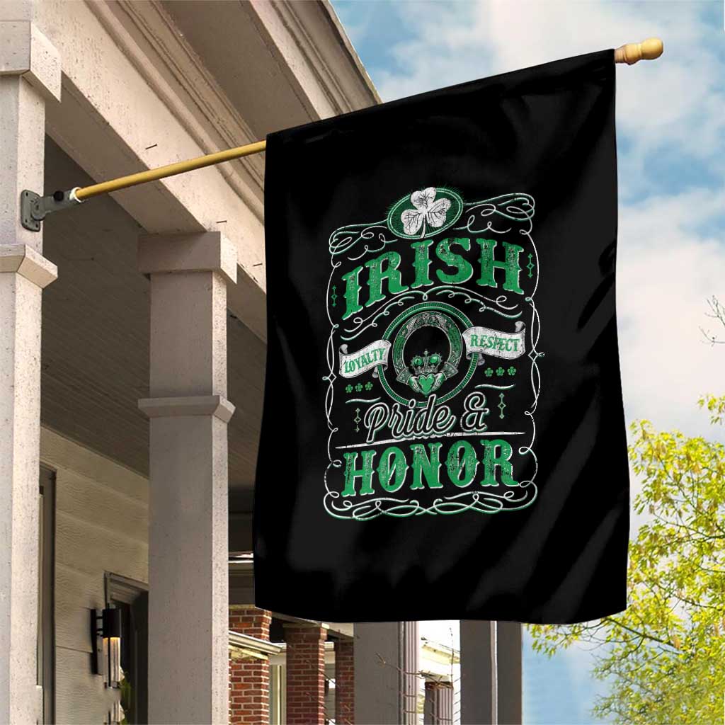 Vintage Irish Pride And Honor St Patricks Day Garden Flag TS11 Print Your Wear