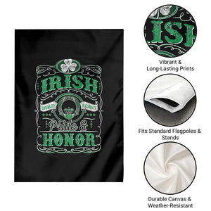 Vintage Irish Pride And Honor St Patricks Day Garden Flag TS11 Print Your Wear