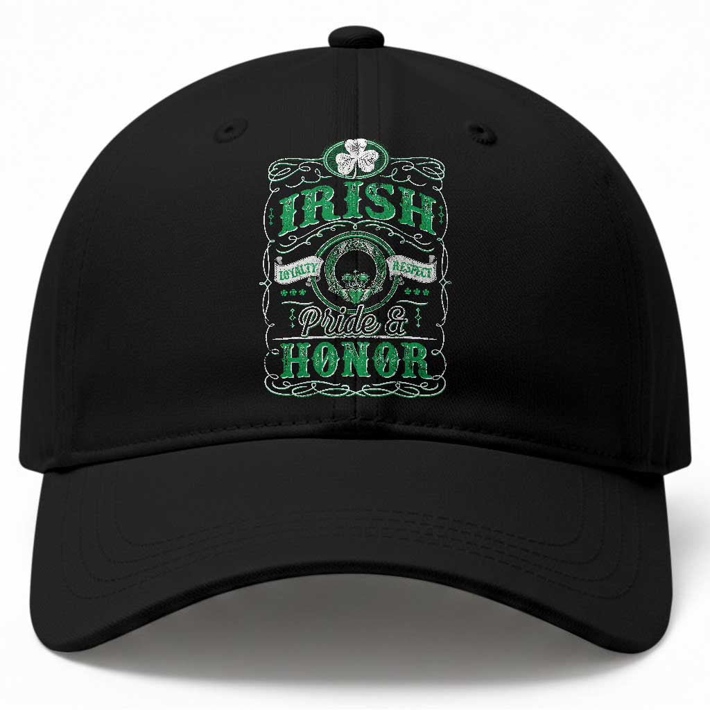 Vintage Irish Pride And Honor St Patricks Day Baseball Cap TS11 Print Your Wear