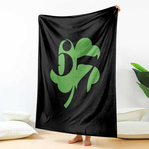 Funny St Patricks Day 67 Six Seven Meme Shamrock Throw Blanket TS11 Print Your Wear