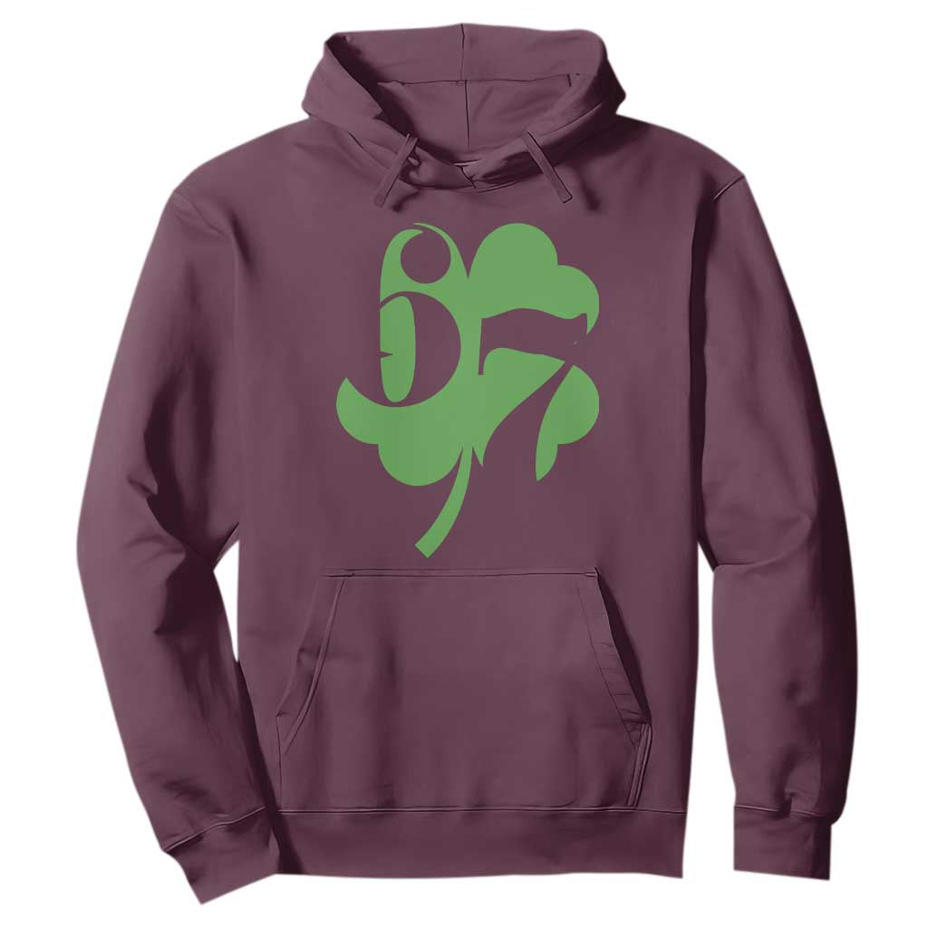 Funny St Patricks Day 67 Six Seven Meme Shamrock Hoodie TS11 Maroon Print Your Wear