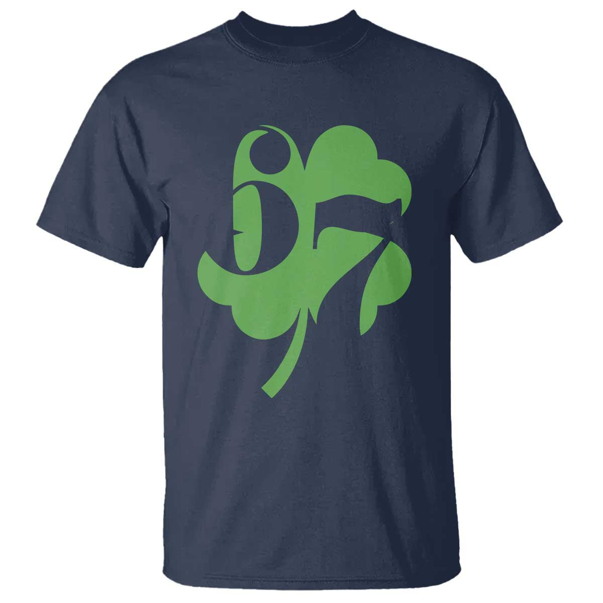 Funny St Patricks Day 67 Six Seven Meme Shamrock T Shirt TS11 Navy Print Your Wear