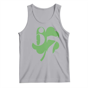 Funny St Patricks Day 67 Six Seven Meme Shamrock Tank Top TS11 Athletic Heather Print Your Wear
