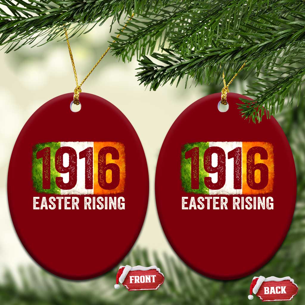 Ireland Easter Rising 1916 Ceramic Ornament Irish Rebellion Vintage Flag TS11 Print Your Wear