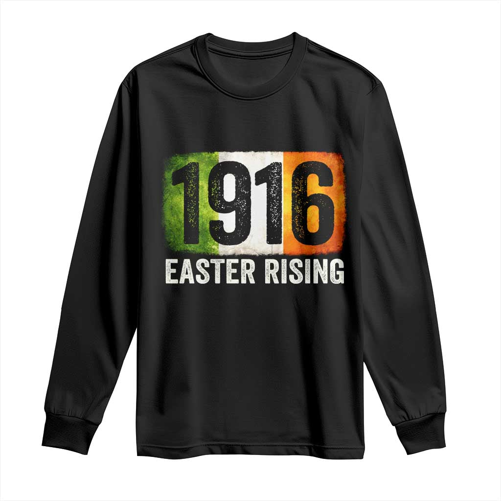 Ireland Easter Rising 1916 Long Sleeve Shirt Irish Rebellion Vintage Flag TS11 Black Print Your Wear