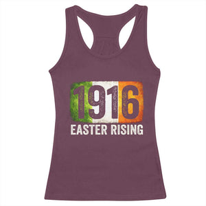 Ireland Easter Rising 1916 Racerback Tank Top Irish Rebellion Vintage Flag TS11 Maroon Print Your Wear
