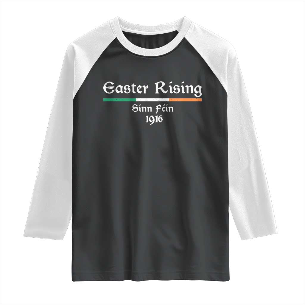 Easter Rising Sinn Fein 1916 Raglan Shirt Irish War Of Independence TS11 Black White Print Your Wear