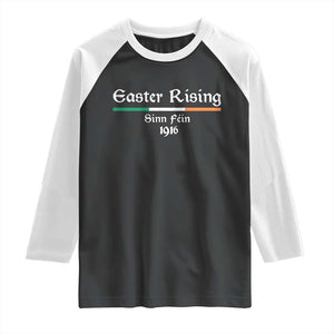 Easter Rising Sinn Fein 1916 Raglan Shirt Irish War Of Independence TS11 Black White Print Your Wear