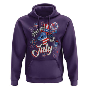 Funny Patriotic Independence Day Hoodie Happy 4th Of July American Firework TS11 Purple Print Your Wear