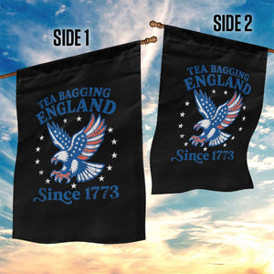 Tea Bagging England Since 1773 Garden Flag Patriotic Eagle 4th of July TS11 Print Your Wear