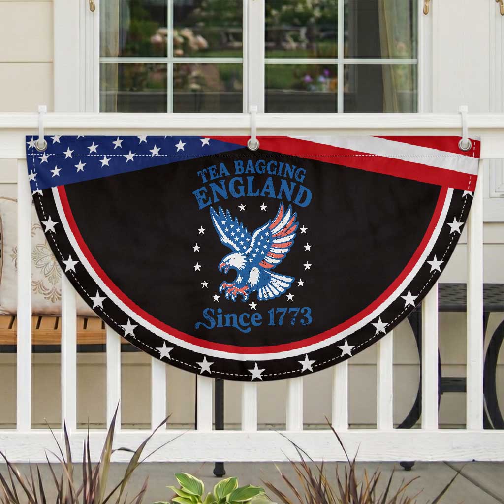 Tea Bagging England Since 1773 Patriotic Fan Flag Eagle 4th of July TS11 2pcs pack Classic Black Print Your Wear