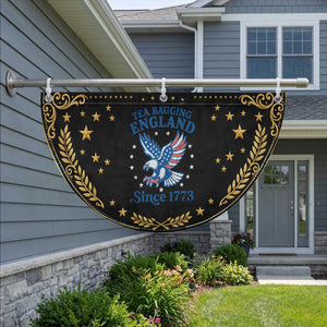 Tea Bagging England Since 1773 Patriotic Fan Flag Eagle 4th of July TS11 2pcs pack Vintage Black Print Your Wear