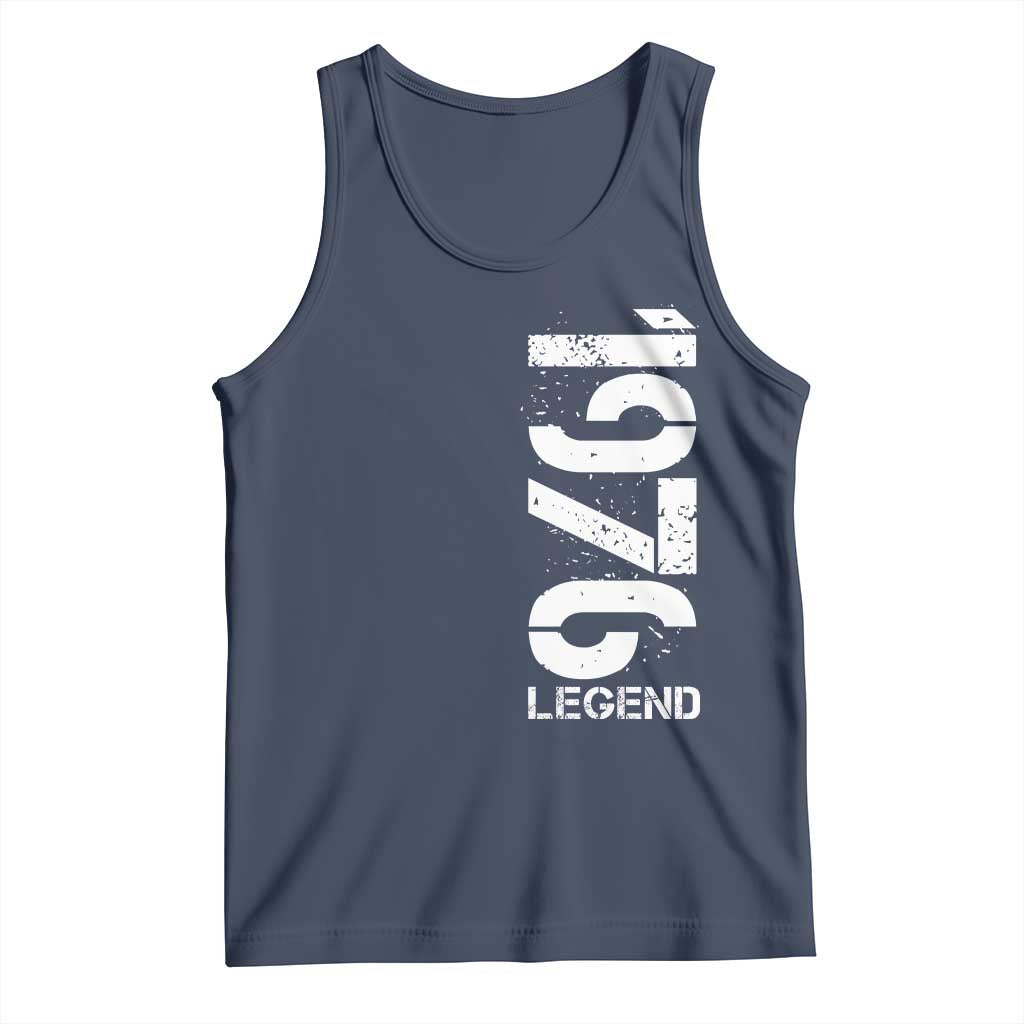 Vintage 1976 Legend Tank Top 50th Birthday Gifts Special Milestone TS11 Navy Print Your Wear