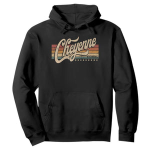 Cheyenne Wyoming Pride Retro Vintage WY State Hoodie TS11 Black Print Your Wear