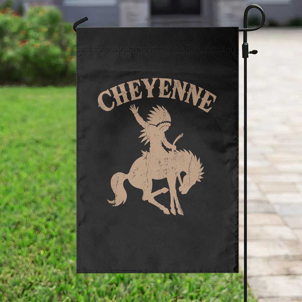Cheyenne State Native American Cowboy Rodeo Garden Flag TS11 Print Your Wear