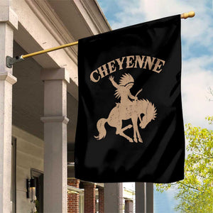 Cheyenne State Native American Cowboy Rodeo Garden Flag TS11 Print Your Wear