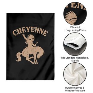 Cheyenne State Native American Cowboy Rodeo Garden Flag TS11 Print Your Wear