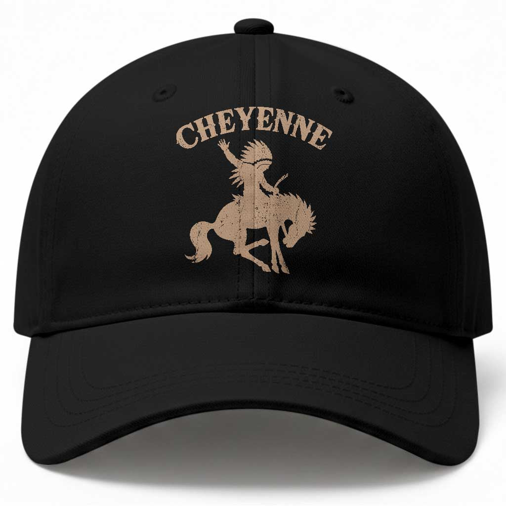 Cheyenne State Native American Cowboy Rodeo Baseball Cap TS11 Print Your Wear