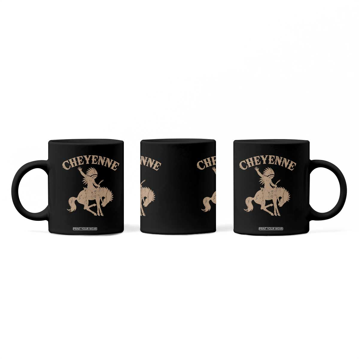 Cheyenne State Native American Cowboy Rodeo Coffee Mug TS11 Print Your Wear
