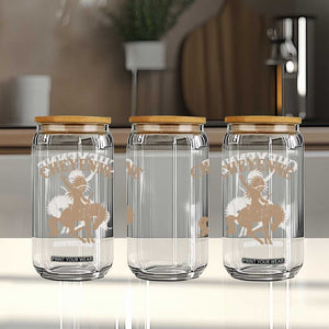 Cheyenne State Native American Cowboy Rodeo Glass Can TS11 Print Your Wear