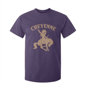 Cheyenne State Native American Cowboy Rodeo T Shirt For Kid TS11 Purple Print Your Wear