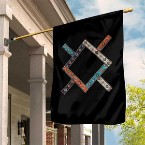 Northern Cheyenne Tribe Flag Montana Tribal Pattern Garden Flag TS11 Print Your Wear
