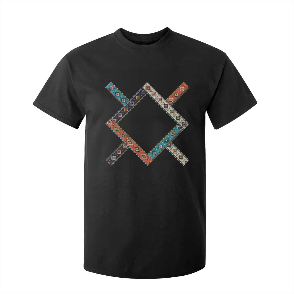 Northern Cheyenne Tribe Flag Montana Tribal Pattern T Shirt For Kid TS11 Black Print Your Wear