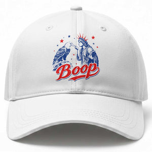 Boop Statue of Liberty and Eagle 4th of July Baseball Cap TS11 Print Your Wear