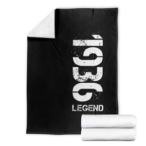 Vintage 1936 Legend Throw Blanket 90th Birthday Gifts Special Milestone TS11 Black Print Your Wear