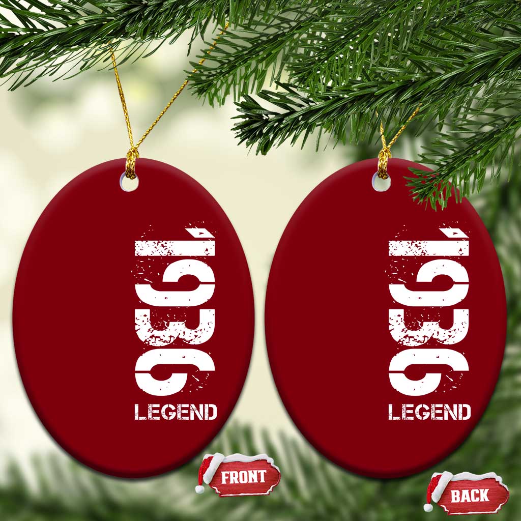 Vintage 1936 Legend Ceramic Ornament 90th Birthday Gifts Special Milestone TS11 Print Your Wear