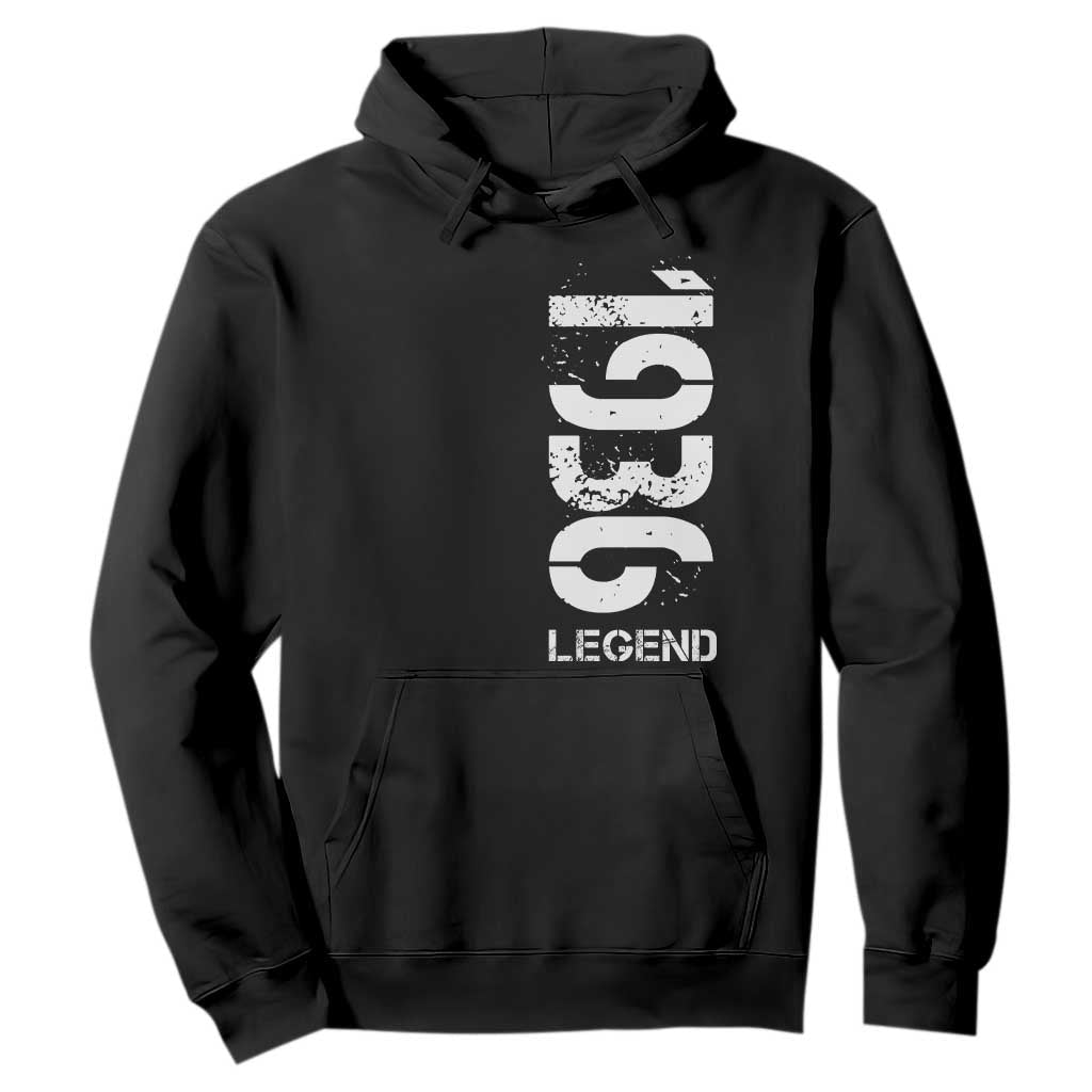 Vintage 1936 Legend Hoodie 90th Birthday Gifts Special Milestone TS11 Black Print Your Wear
