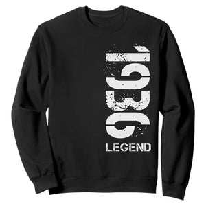 Vintage 1936 Legend Sweatshirt 90th Birthday Gifts Special Milestone TS11 Black Print Your Wear