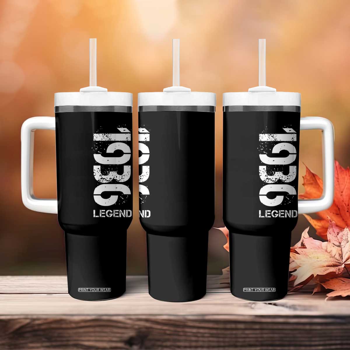 Vintage 1936 Legend Tumbler With Handle 90th Birthday Gifts Special Milestone TS11 Print Your Wear