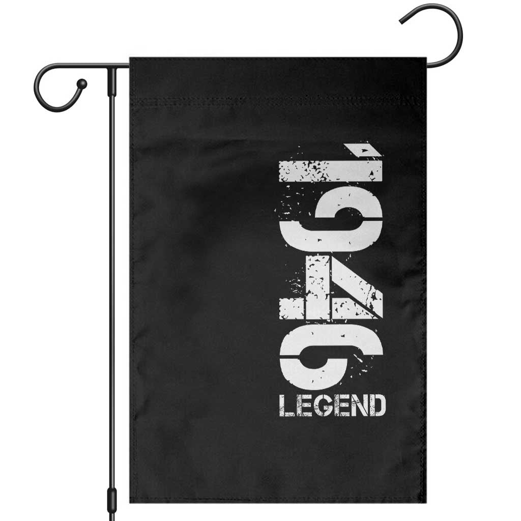 Vintage 1946 Legend Garden Flag 80th Birthday Gifts Special Milestone TS11 Black Print Your Wear