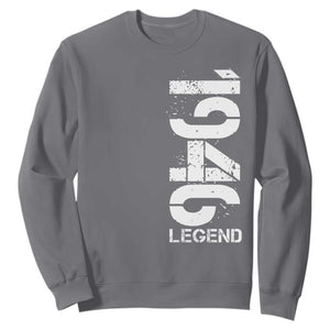 Vintage 1946 Legend Sweatshirt 80th Birthday Gifts Special Milestone TS11 Charcoal Print Your Wear