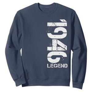 Vintage 1946 Legend Sweatshirt 80th Birthday Gifts Special Milestone TS11 Navy Print Your Wear