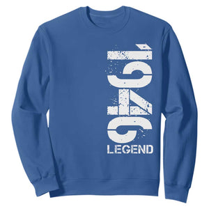 Vintage 1946 Legend Sweatshirt 80th Birthday Gifts Special Milestone TS11 Royal Blue Print Your Wear
