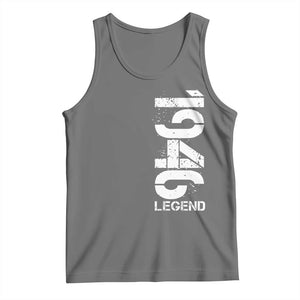 Vintage 1946 Legend Tank Top 80th Birthday Gifts Special Milestone TS11 Black Heather Print Your Wear