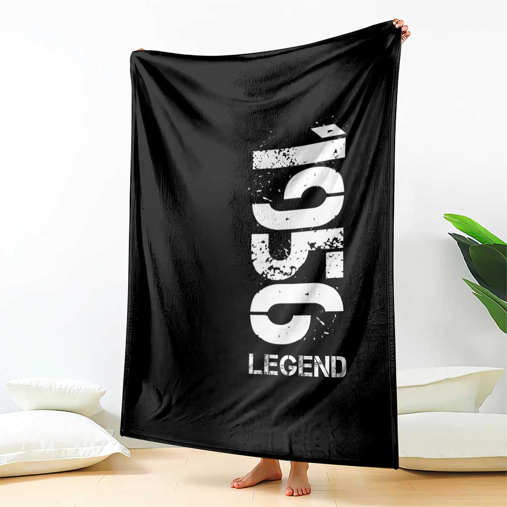 Vintage 1956 Legend Throw Blanket 70th Birthday Gifts Special Milestone TS11 Print Your Wear