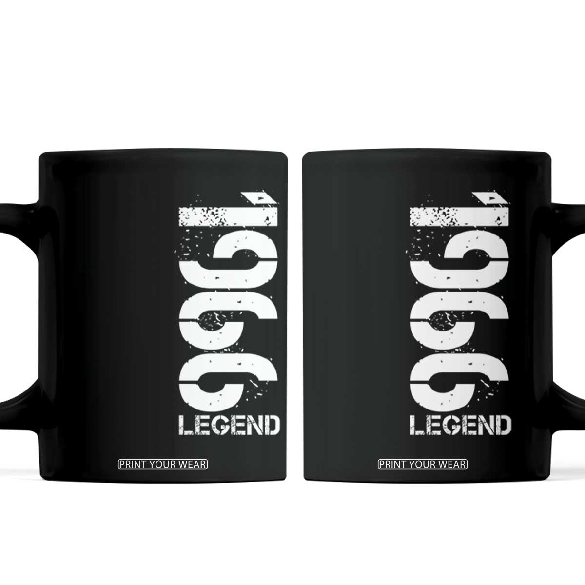 Vintage 1966 Legend Coffee Mug 60th Birthday Gifts Special Milestone TS11 Black Print Your Wear